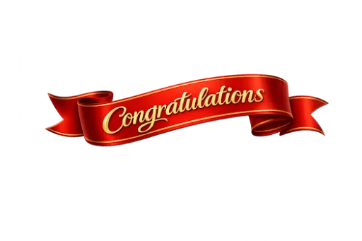 Congratulations